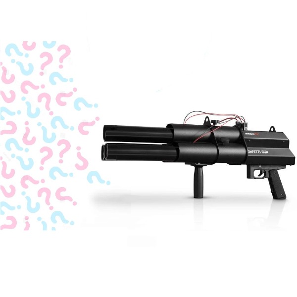 Gender reveal confetti Shotgun geheim