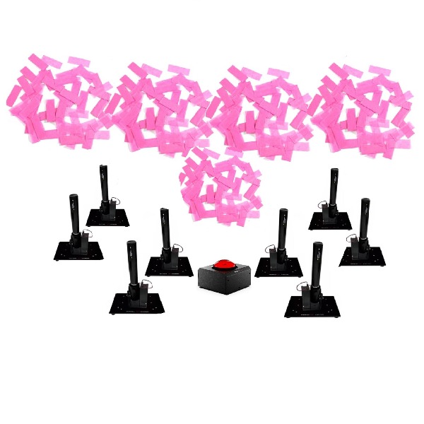 Mega Gender reveal confetti pakket Roze