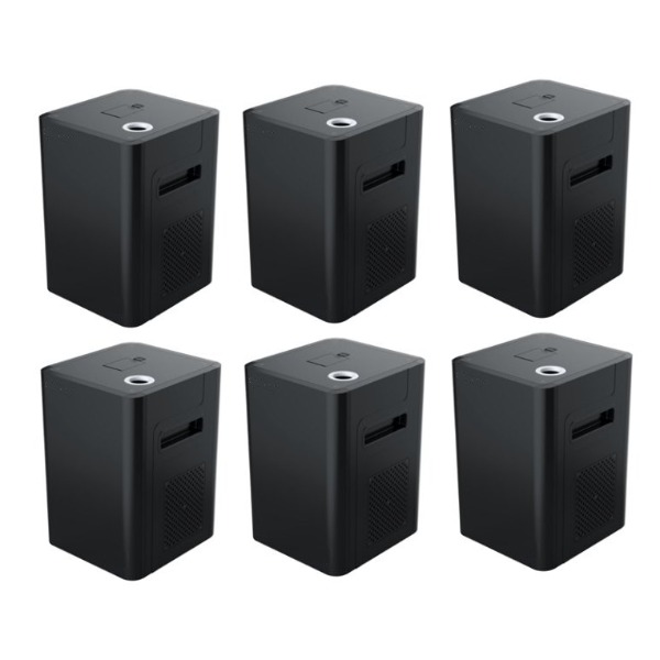 Sparkular machine set van zes (Inclusief 6-10 minuten vulling)