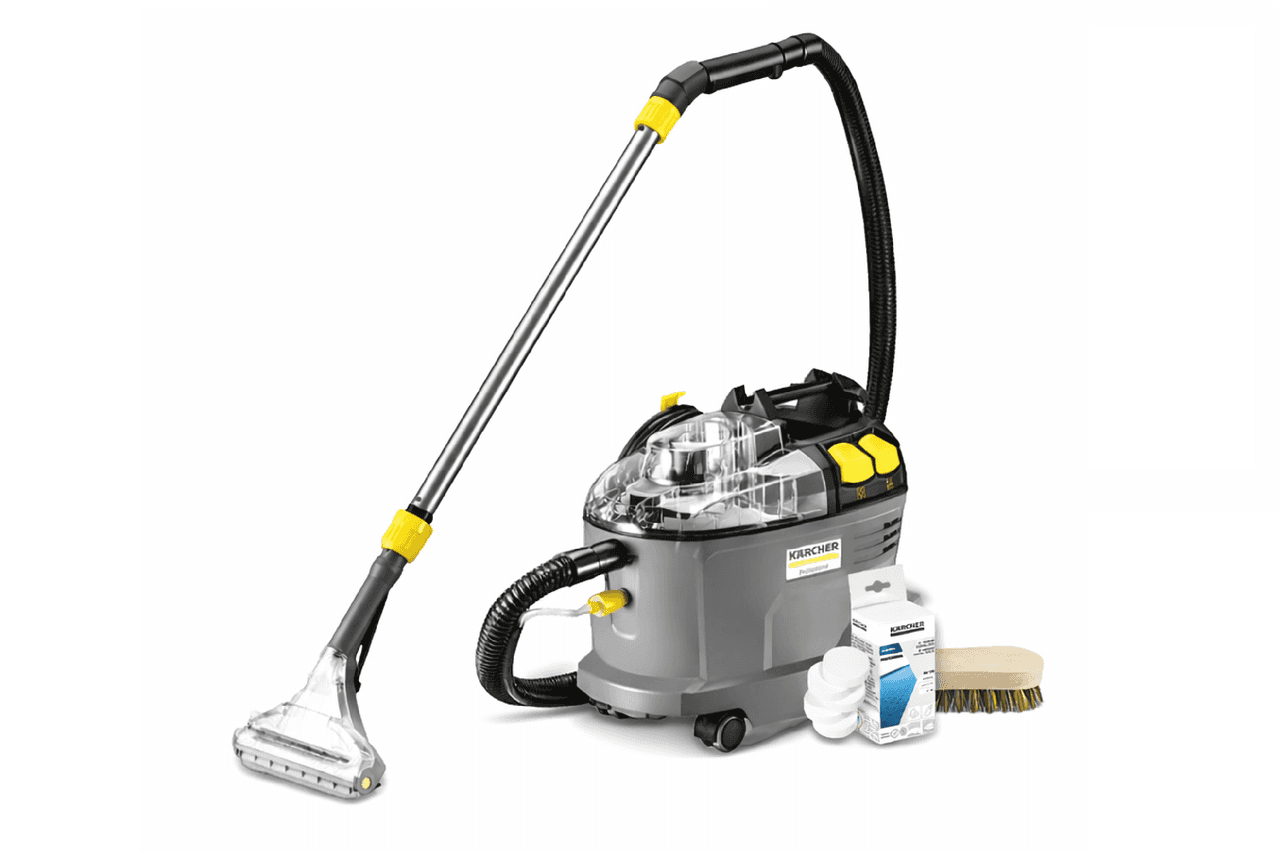 Kärcher Pro groot oppervlak (met stang & 10 tabletten)