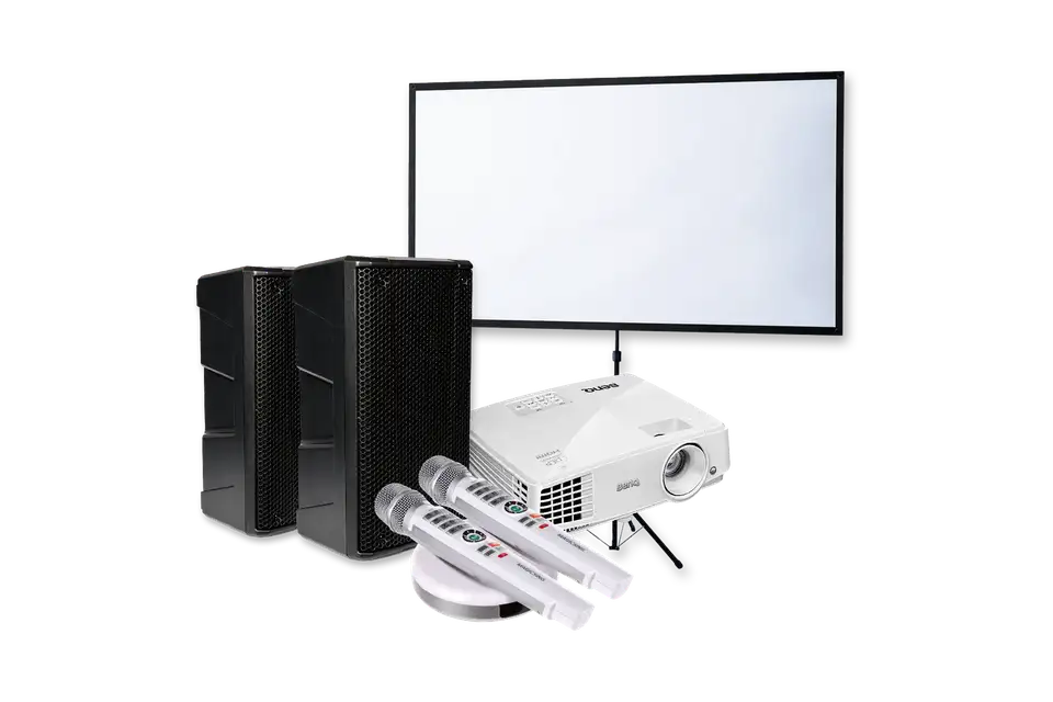 Wifi karaoke set compleet