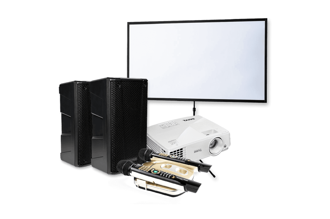 Standaard karaoke set huren