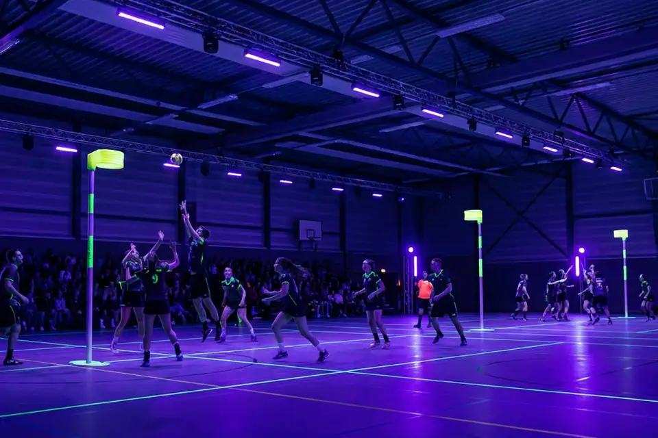 Korfbal blacklight pakketten