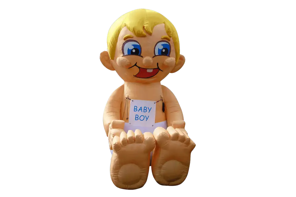 Baby opblaaspop