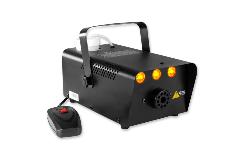 Rookmachine met vlameffect