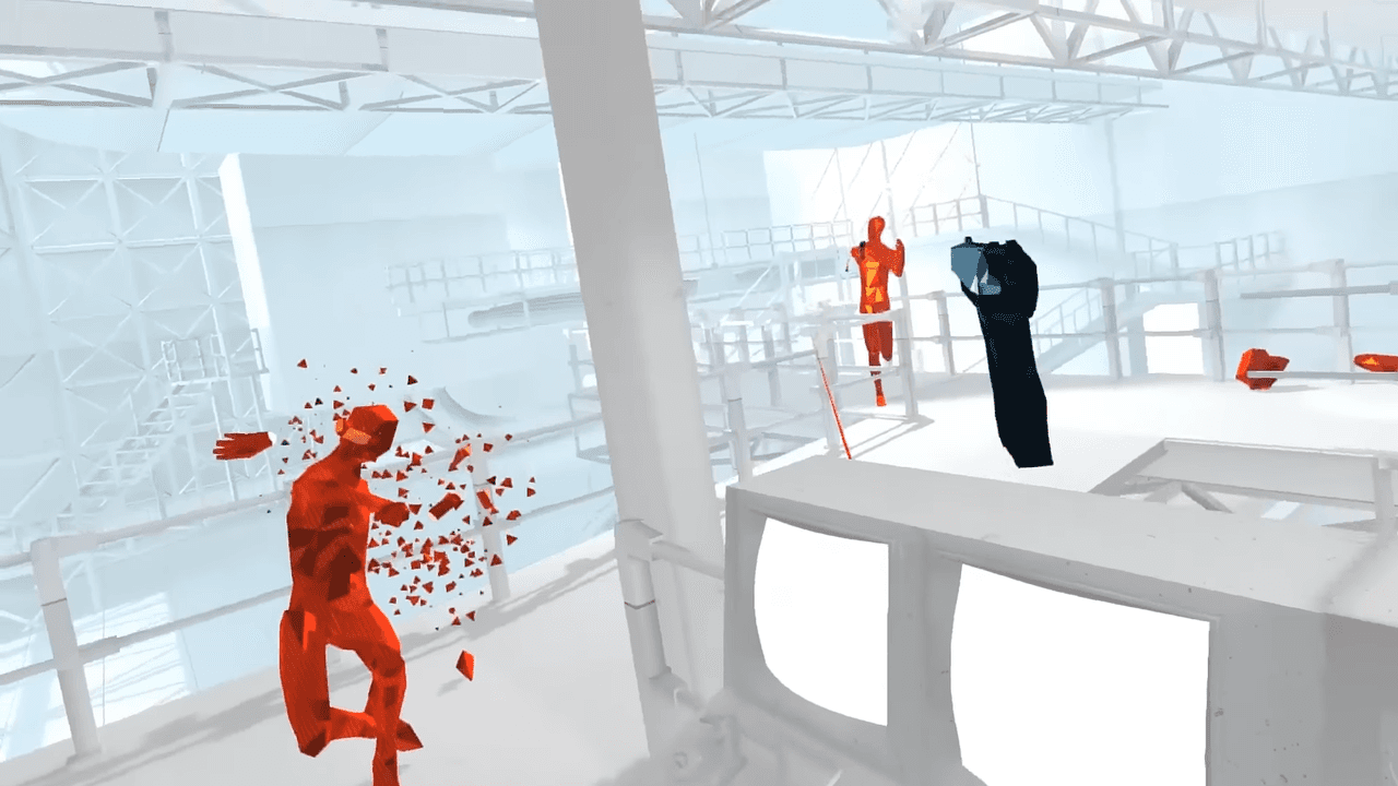 Superhot VR Demo videovoorbeeld