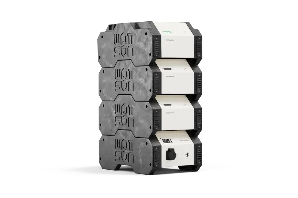 Wattsun Dock 2000 met drie Packs