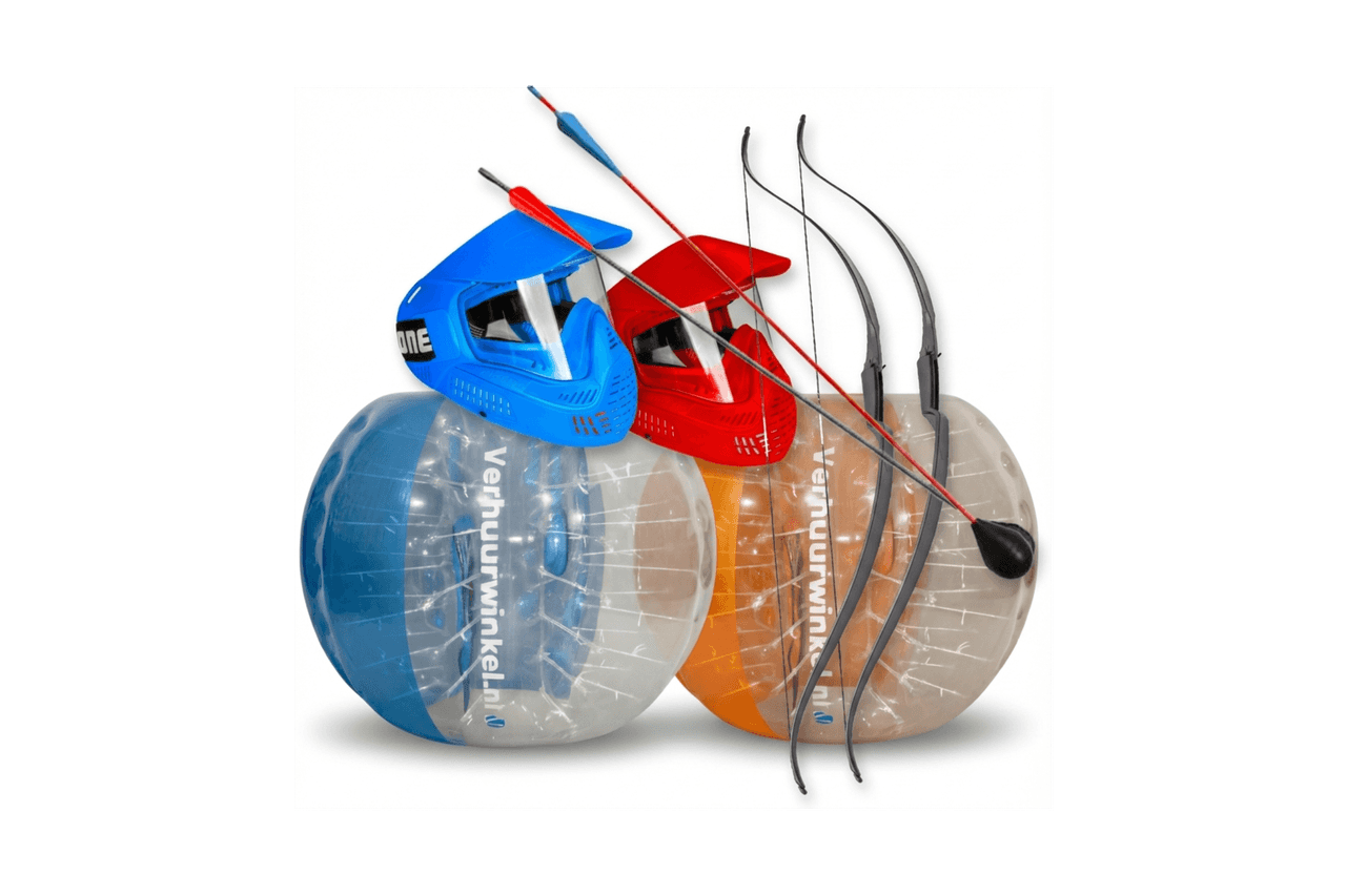archery tags + bumperballen huren