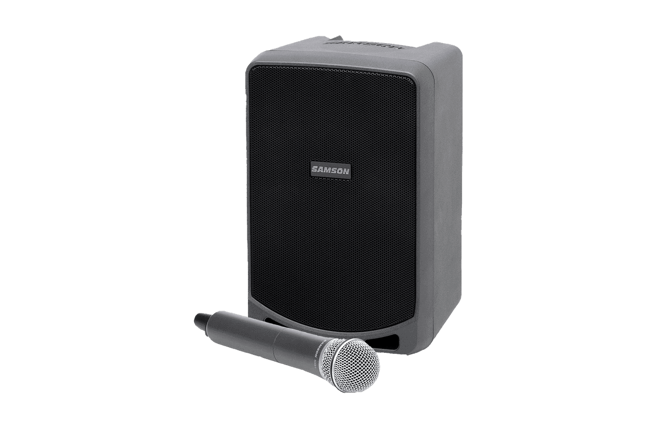 Accu speaker met draadloze microfoon huren