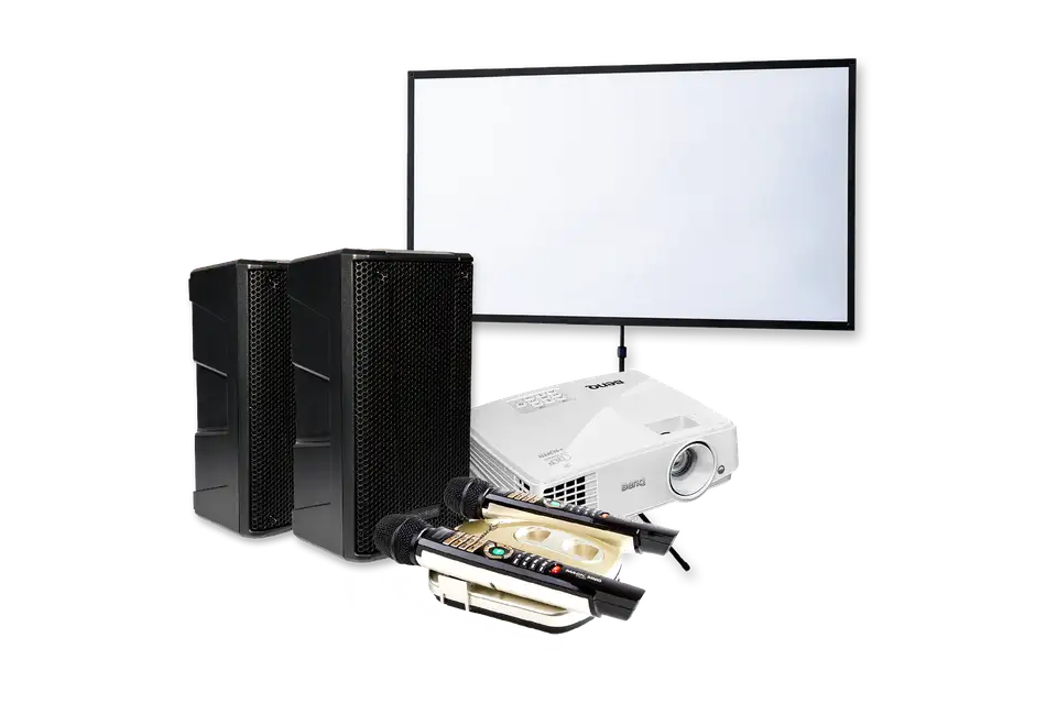 Standaard karaoke set compleet