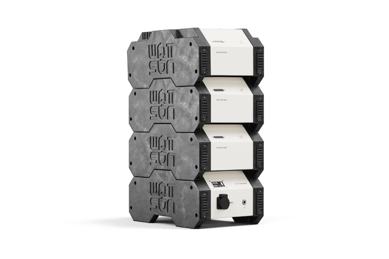 Wattsun Dock 2000 met drie Packs huren